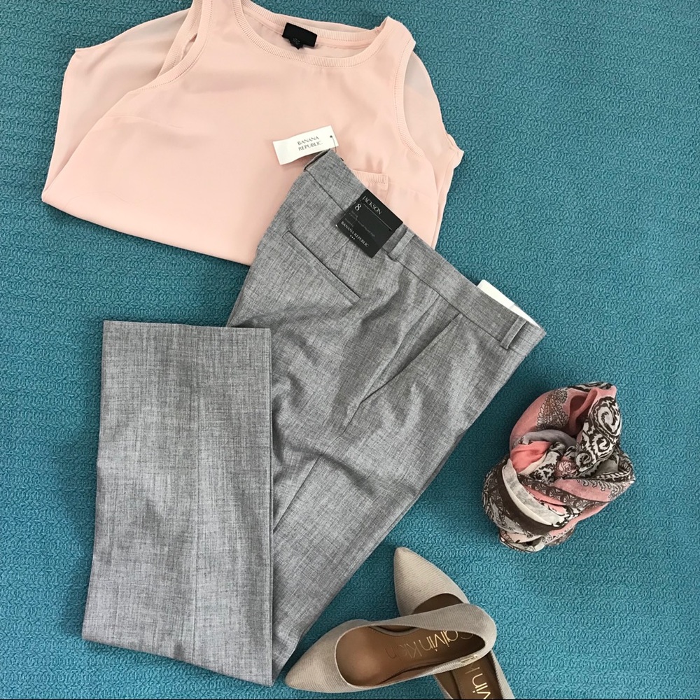 Banana Republic Jackson Gray Pants
